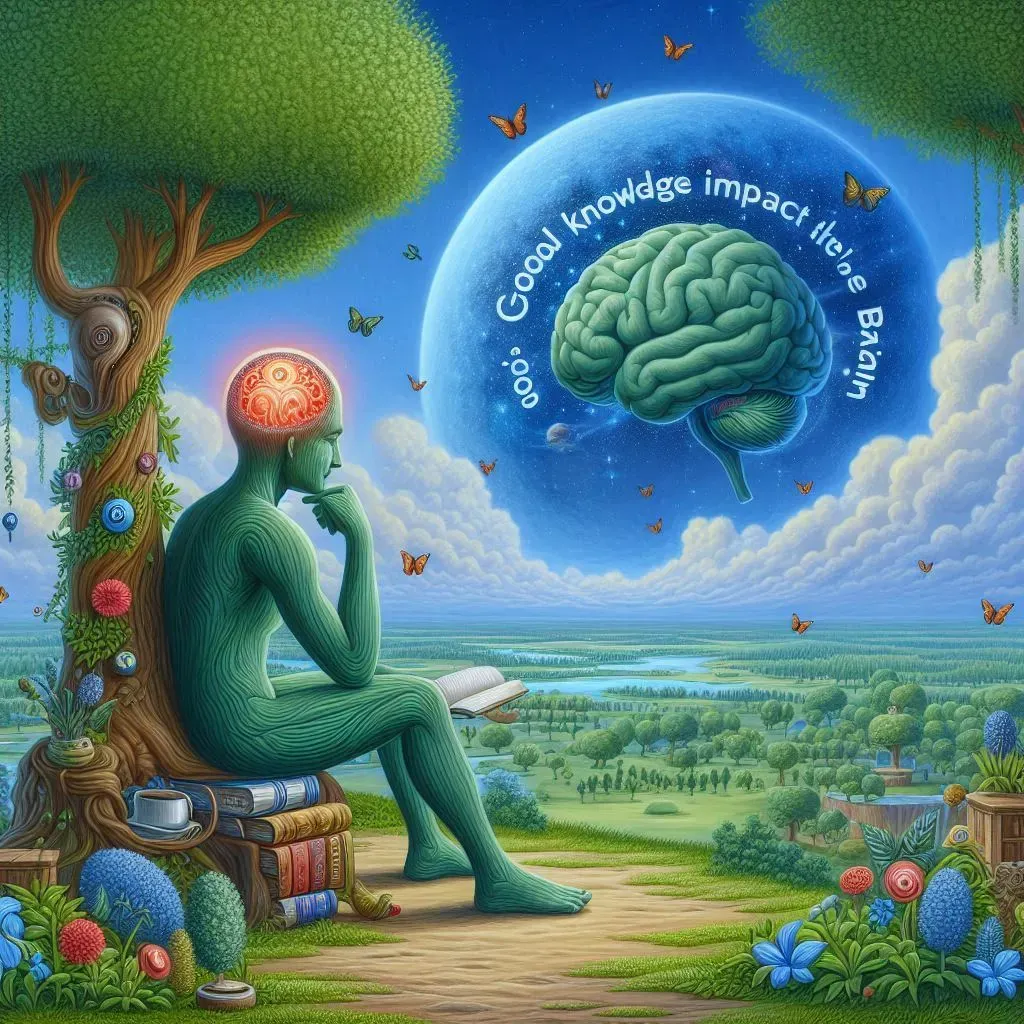 Good knowledge impact the brain