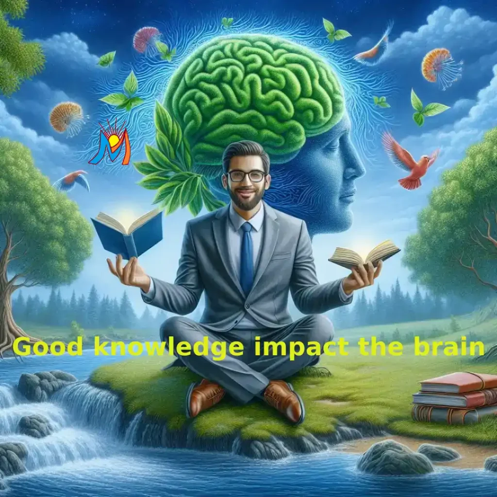Good knowledge impact the brain
