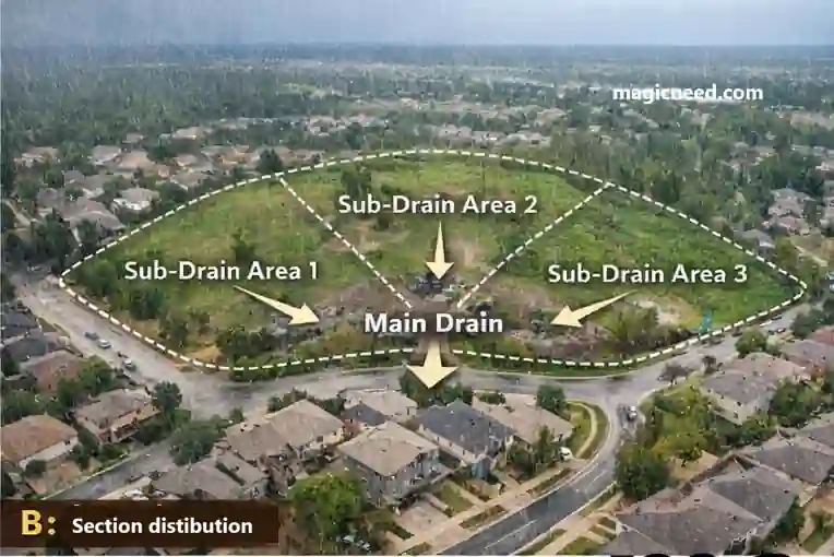 Catchment Area - Sub Drain Area Division 