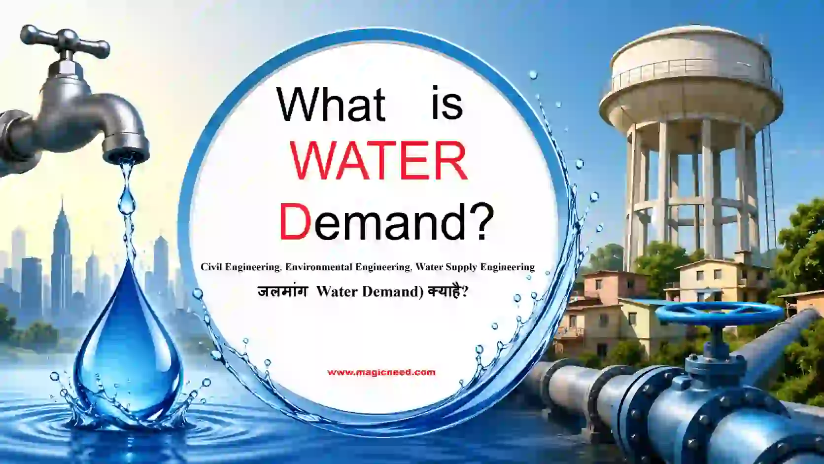 Civil Engineering Water Demand Notes